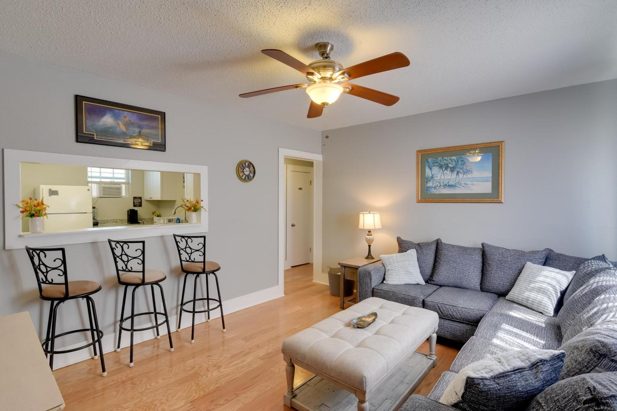 Beautiful Galveston Apt With Deck Less Than 3 Mi To Dtwn! Esterno foto
